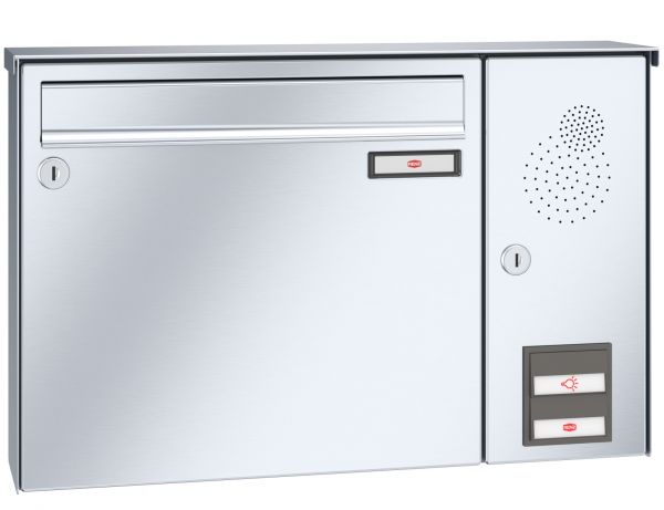 Renz Aufputz Basic | 10-0-25036 | 1-teilig 370x330x100 Edelstahl