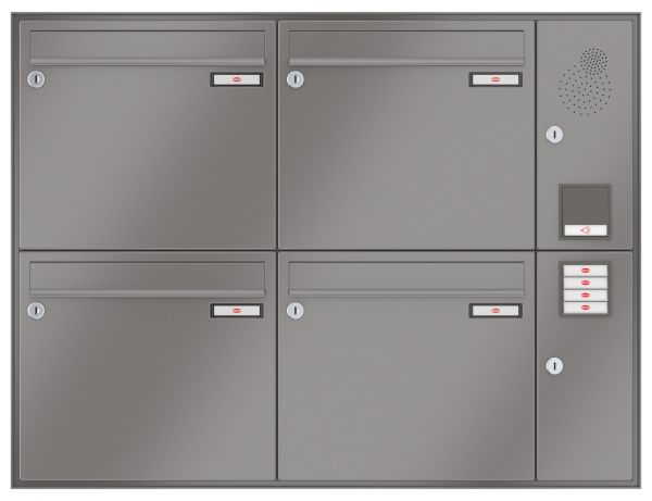 Renz Unterputz Schattenfugenrahmen | 10-0-35046 | 4-teilig 370x330x100 lackiert, IK rechts