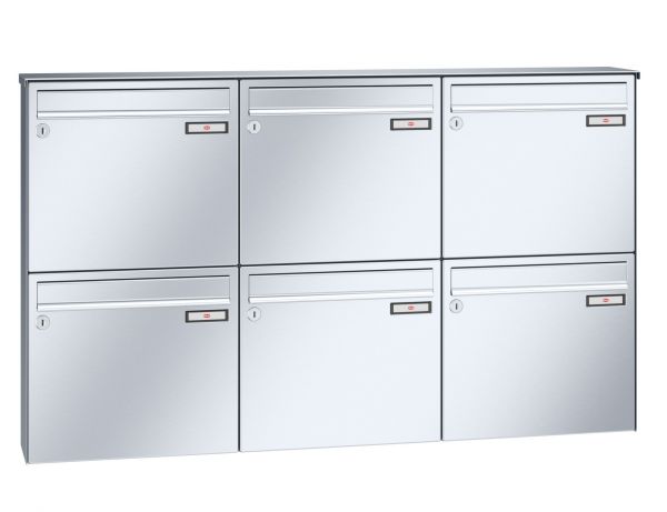 Renz Aufputz Basic | 10-0-35011 | 6-teilig 370x330x145 Edelstahl