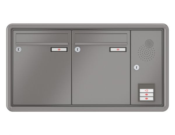 Renz Unterputz Rundrahmen | 10-0-25109 | 2-teilig 260x330x100 lackiert, IK rechts