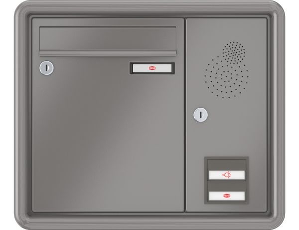 Renz Unterputz Rundrahmen | 10-0-25049 | 1-teilig 260x330x100 lackiert, IK rechts