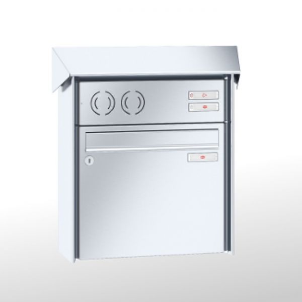 Renz Aufputz Prisma | 10-0-25850 | 1-teilig 370x330x100 Edelstahl, IK oben