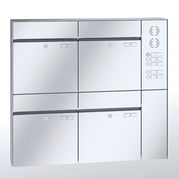 Renz Plan Aufputz | 60-0-60345 | 4-teilig 400x440x160 Edelstahl, IK rechts
