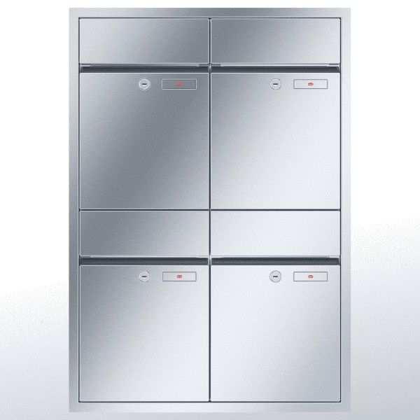Renz Plan Unterputz | 60-0-60306 | 4-teilig 300x440x160 Edelstahl