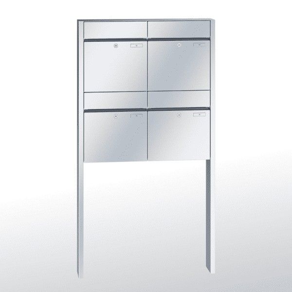 Renz Plan freistehend | 60-0-60378 | 4-teilig 400x440x160 Edelstahl