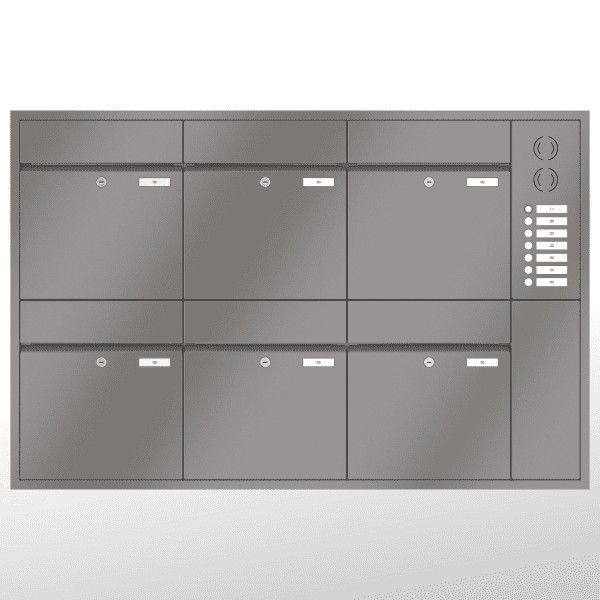 Renz Plan Unterputz | 60-0-60317 | 6-teilig 400x440x160 lackiert, IK rechts