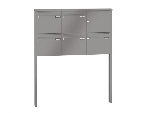 Renz Briefkastenanlage Tetro 5-teilig 370x330x100 mm lackiert