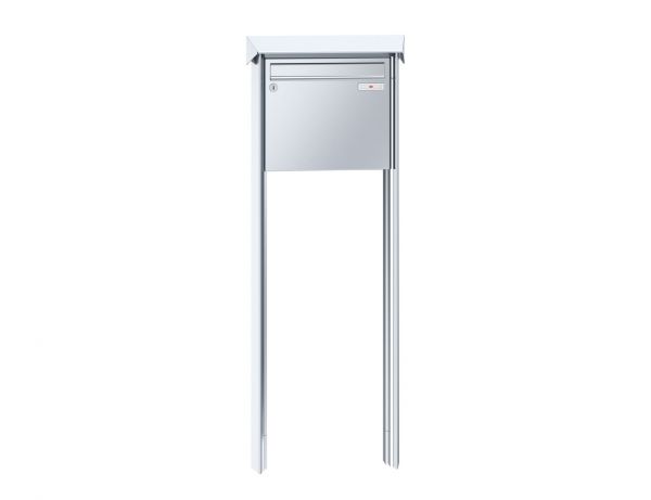 Renz Briefkastenanlage Prisma 1-teilig 370x330x100 mm Edelstahl
