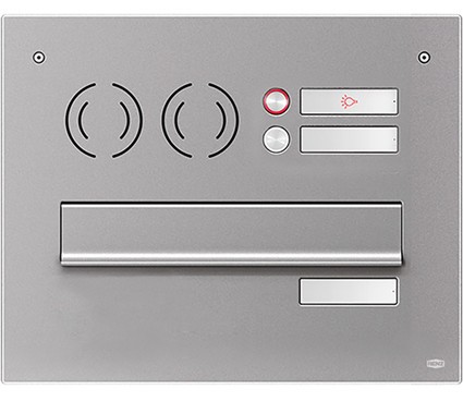 Renz Briefkasten Mauerdurchwurf| 14-0-14441 | 260mm Breite | mit Installationskasten