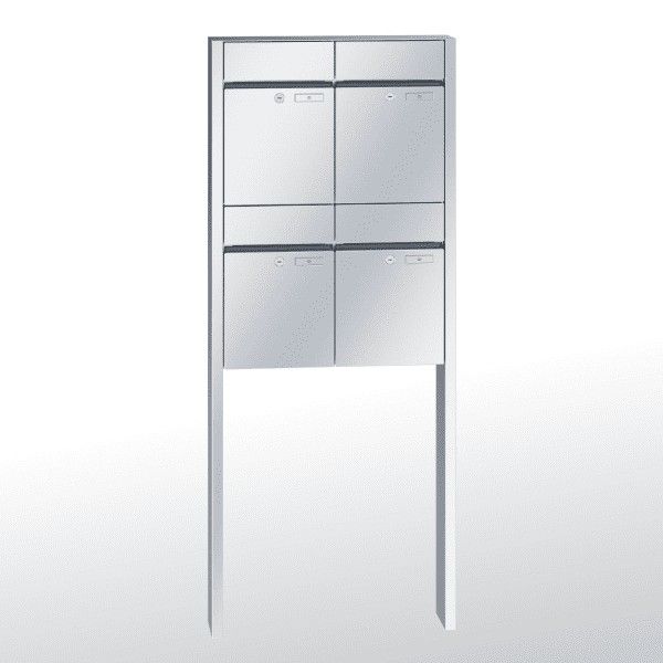 Renz Plan freistehend | 60-0-60372 | 4-teilig 300x440x160 Edelstahl