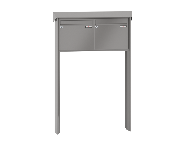Renz Briefkasten freistehend Prisma |10-​0-10336 | 370x330x145 mm | 2-teilig-Copy