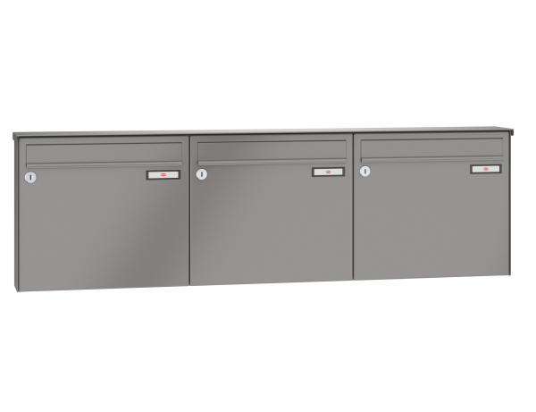 Renz Briefkasten Aufputz Basic (B) | 10-0-25006 | 370x330x100mm | 3 teilig