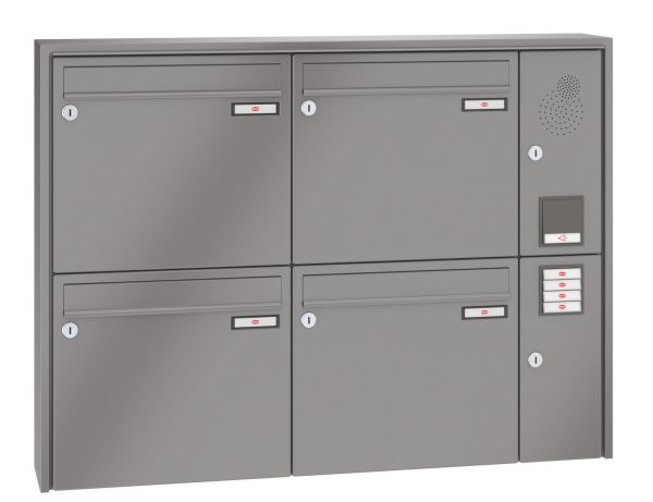Renz Aufputz Quadra | 10-0-35941 | 4-teilig 370x330x145 lackiert