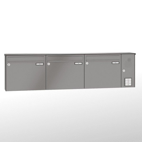 Renz Briefkasten Aufputz Basic (B) |10-0-25029 | 370x330x145mm 3 teilig