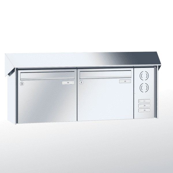 Renz Aufputz Prisma | 10-0-35965 | 2-teilig 370x330x145 Edelstahl
