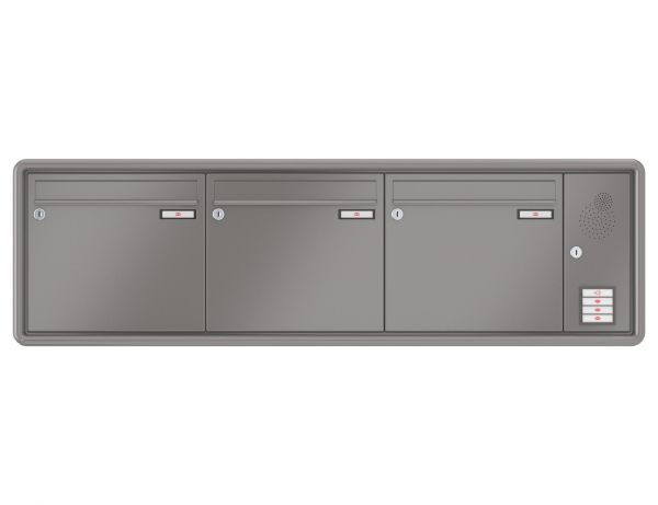 Renz Unterputz Rundrahmen | 10-0-25149 | 3-teilig 370x330x100 lackiert, IK rechts