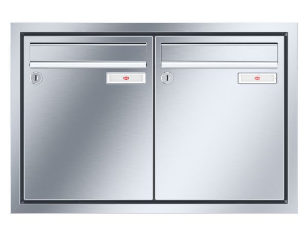 Renz Unterputz Eckrahmen | 10-0-25891 | 2-teilig 260x330x100 Edelstahl