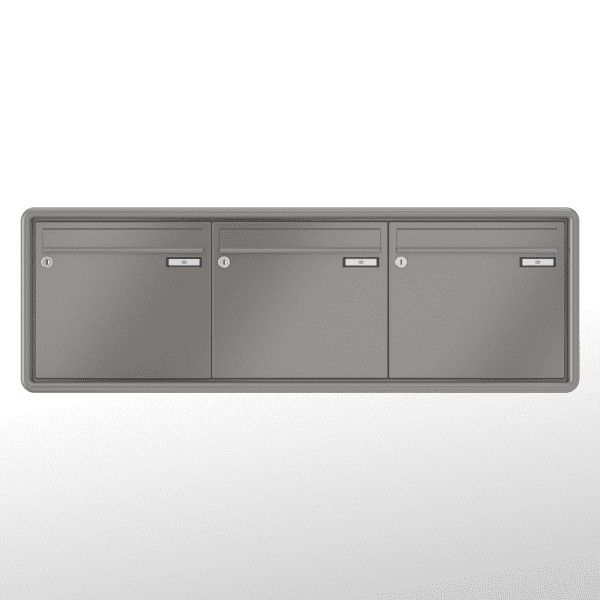 Renz Unterputz Rundrahmen | 10-0-35114 | 3-teilig 370x330x145 lackiert