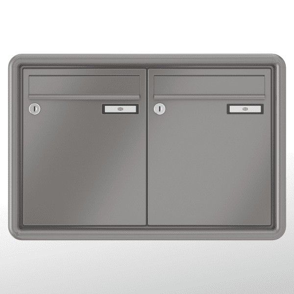 Renz Unterputz Rundrahmen | 10-0-25023 | 2-teilig 260x330x100 lackiert